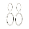 Eve Hoop Earrings Set - PILGRIM