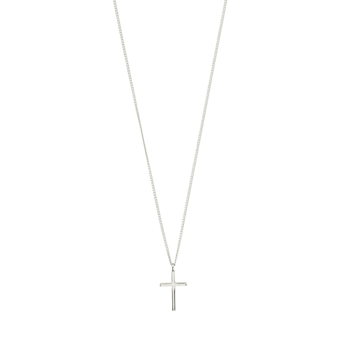 DAISY Recycled Cross Pendant Necklace - PILGRIM