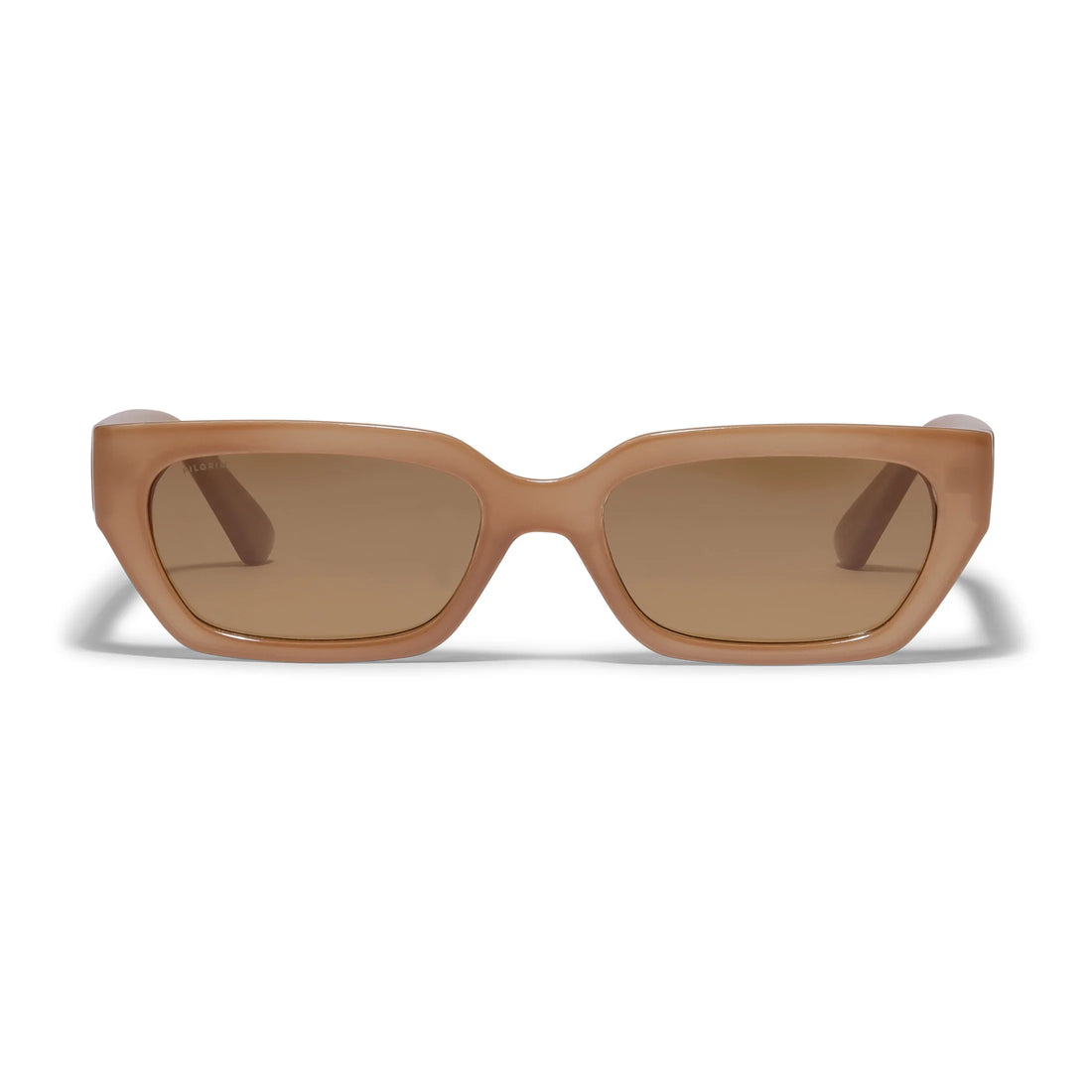 Oriana Light Brown Sunglasses