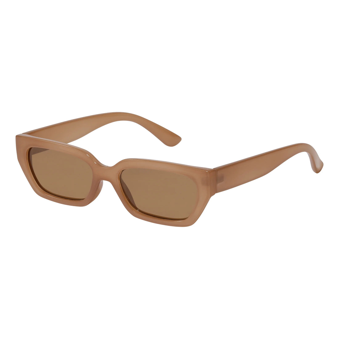 Clear sales brown sunglasses