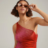 Oriana Light Brown Sunglasses