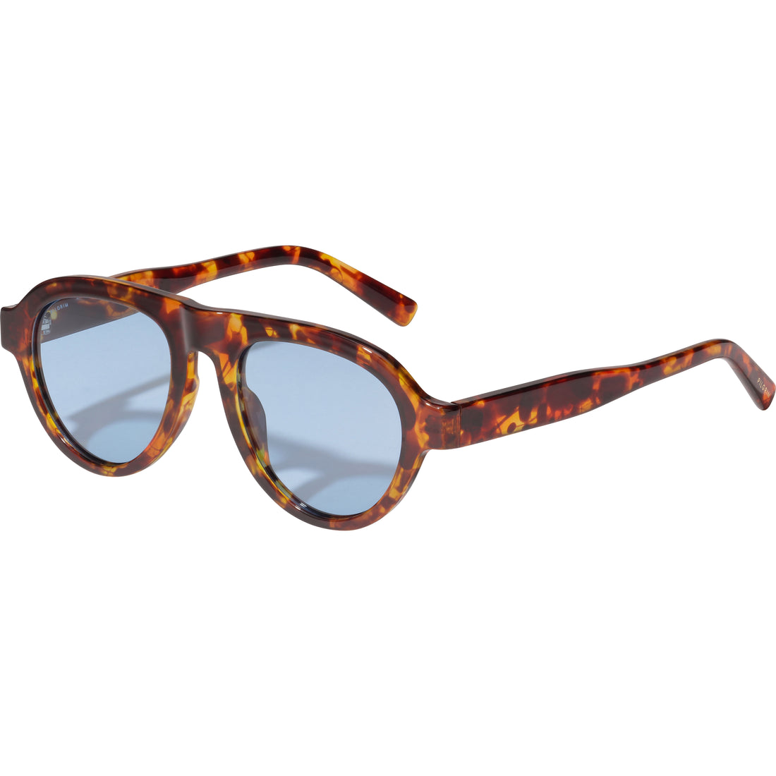 YARIL recycled sunglasses tortoise brown