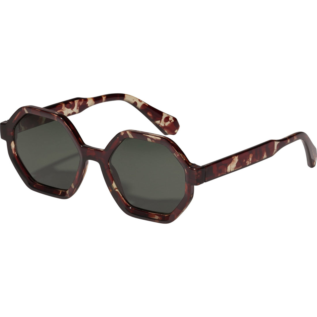 KIMANI recycled sunglasses tortoise brown - PILGRIM