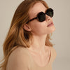 KIMANI recycled sunglasses tortoise brown - PILGRIM