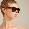 JOGLI recycled sunglasses tortoise brown/gold - PILGRIM