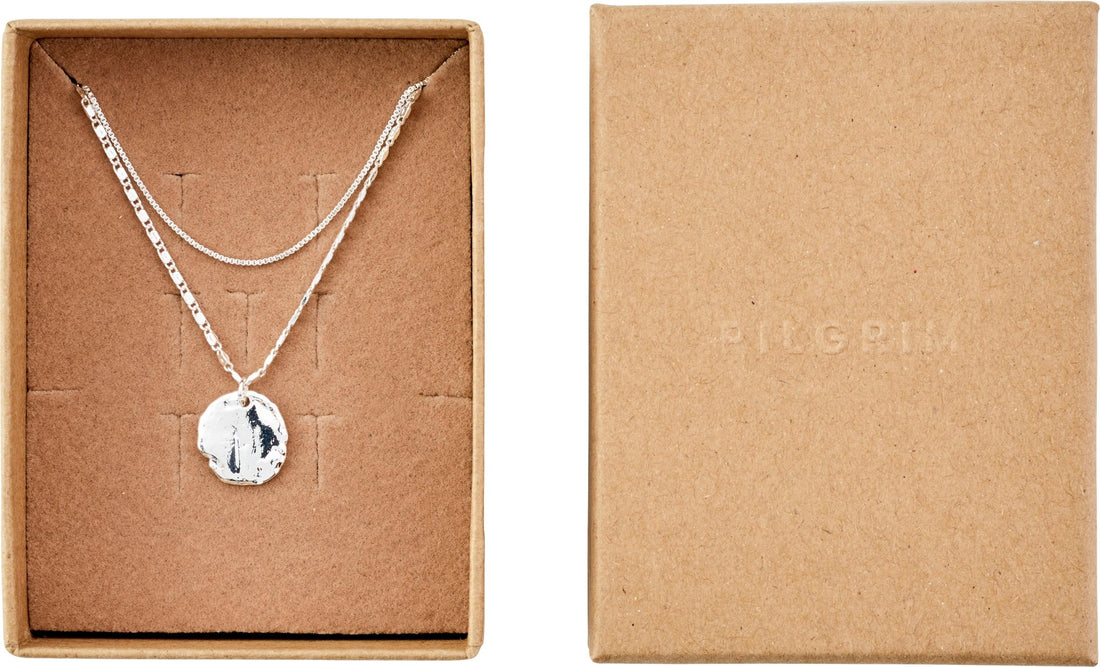 MSF Recycled Coin Necklace 2-in-1 Set - PILGRIM