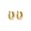 AICA Recycled Chunky Hoop Earrings - PILGRIM