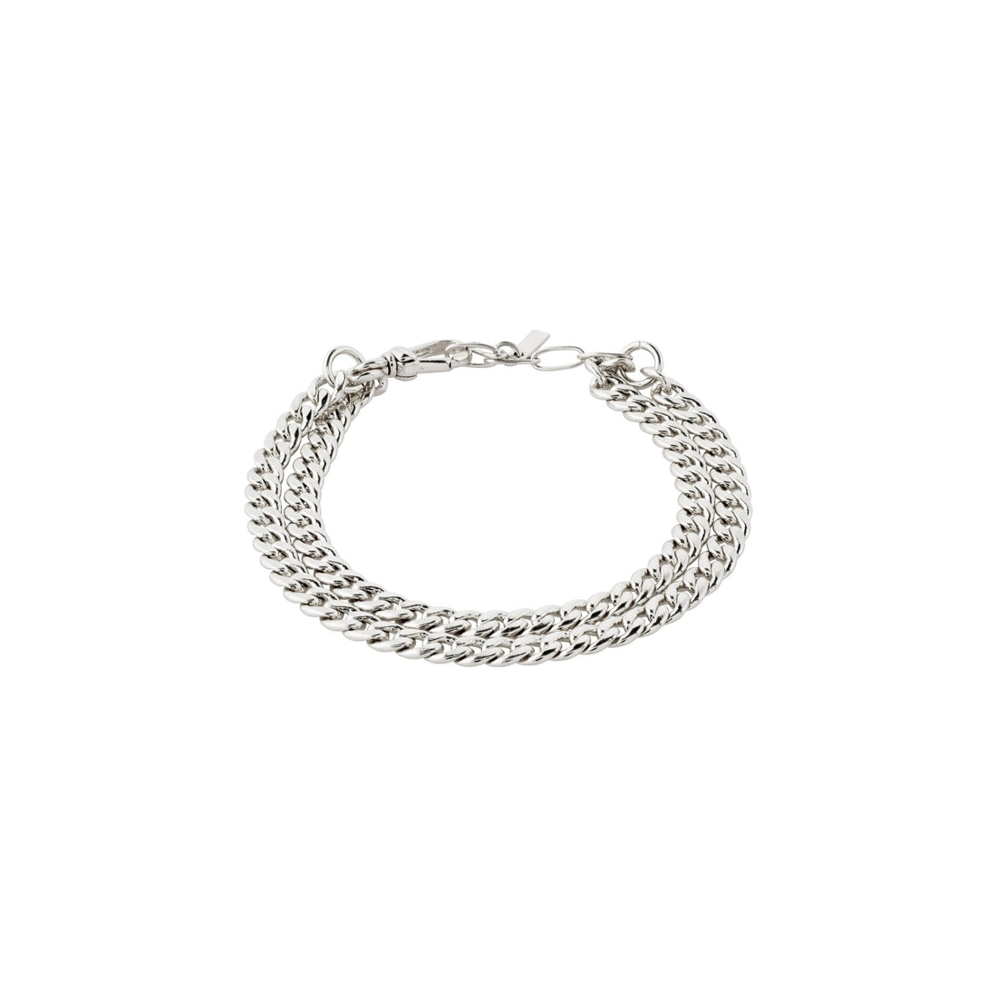 Blossom Recycled 2-In-1 Curb Chain Bracelet - PILGRIM