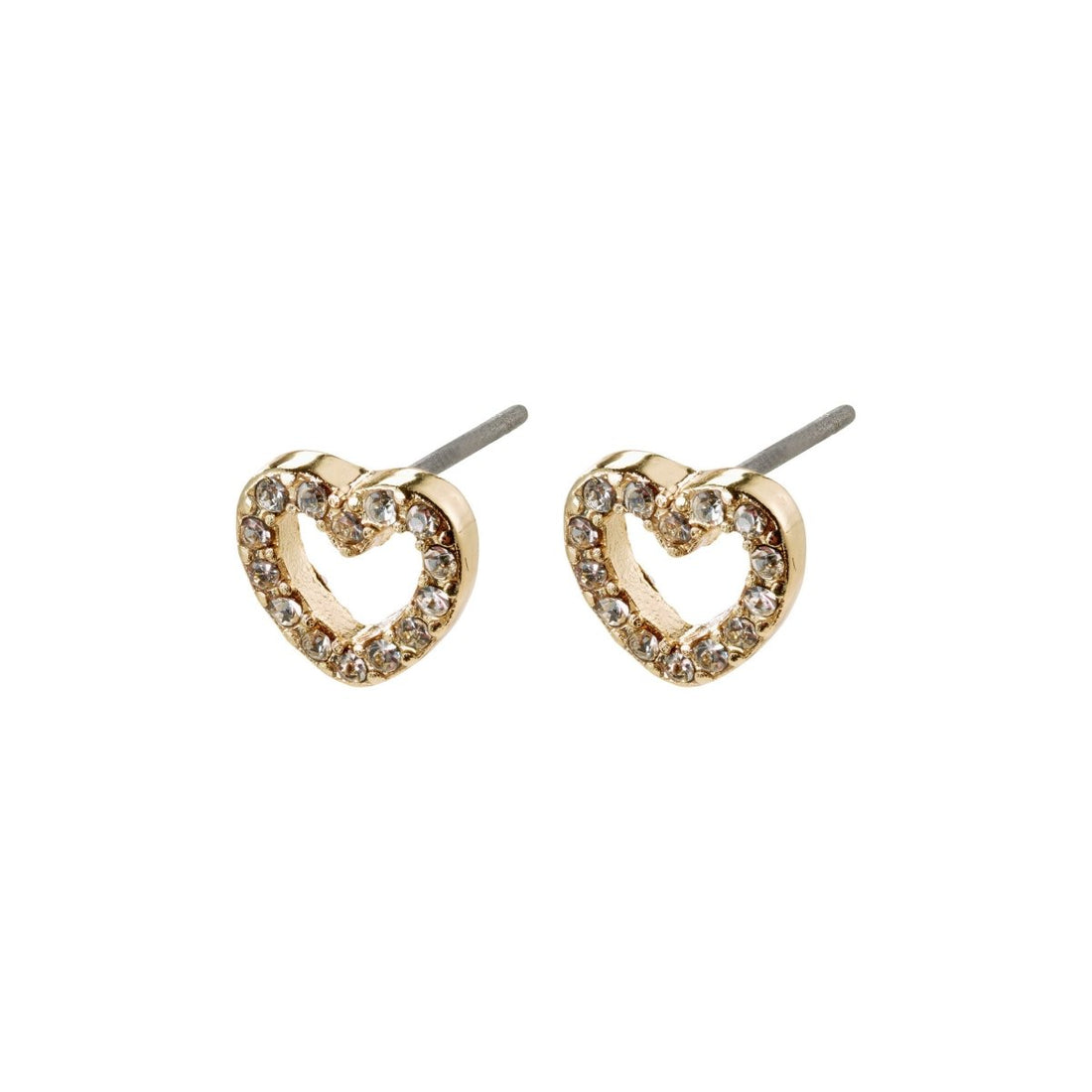 Pilgrim Edie Crystal Stud Earrings - PILGRIM