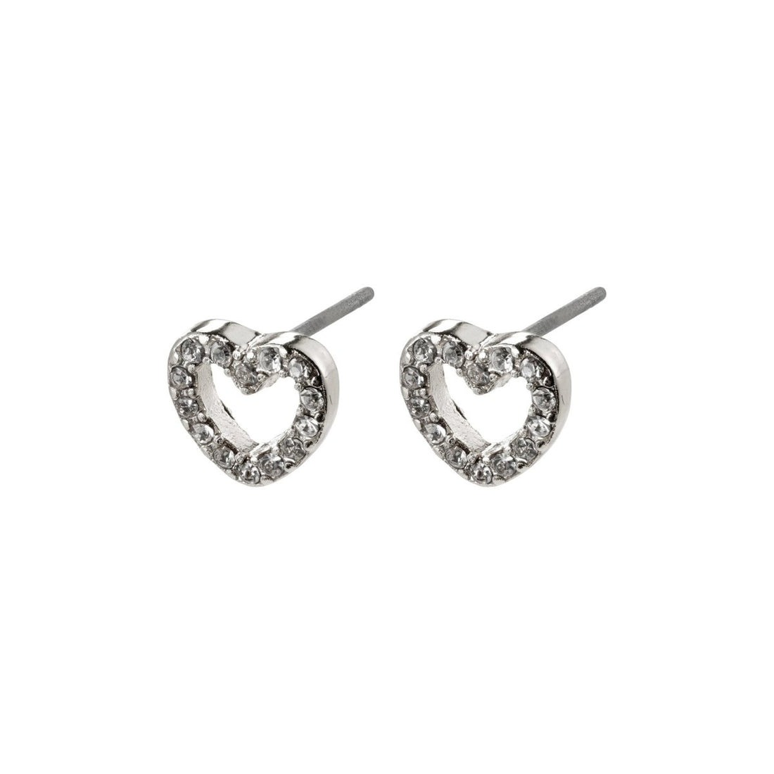 Pilgrim Edie Crystal Stud Earrings - PILGRIM