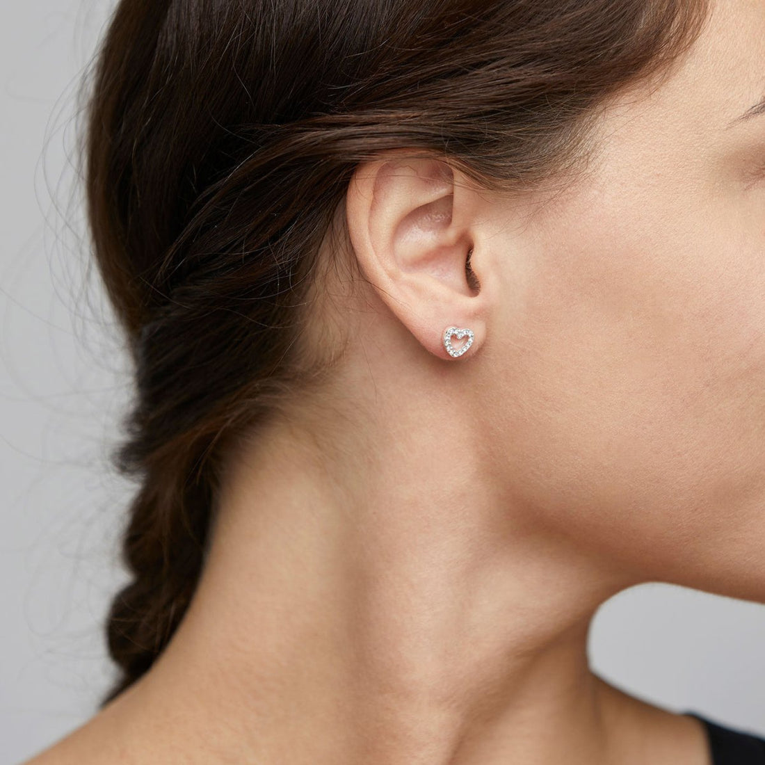 Pilgrim Edie Crystal Stud Earrings - PILGRIM