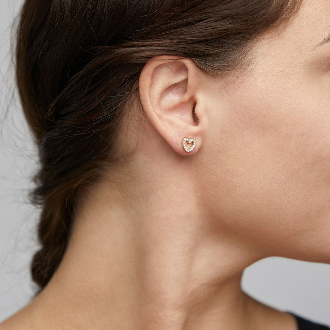 Pilgrim Edie Crystal Stud Earrings - PILGRIM