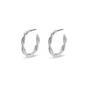 Pilgrim Naja Small Twist Hoops - PILGRIM