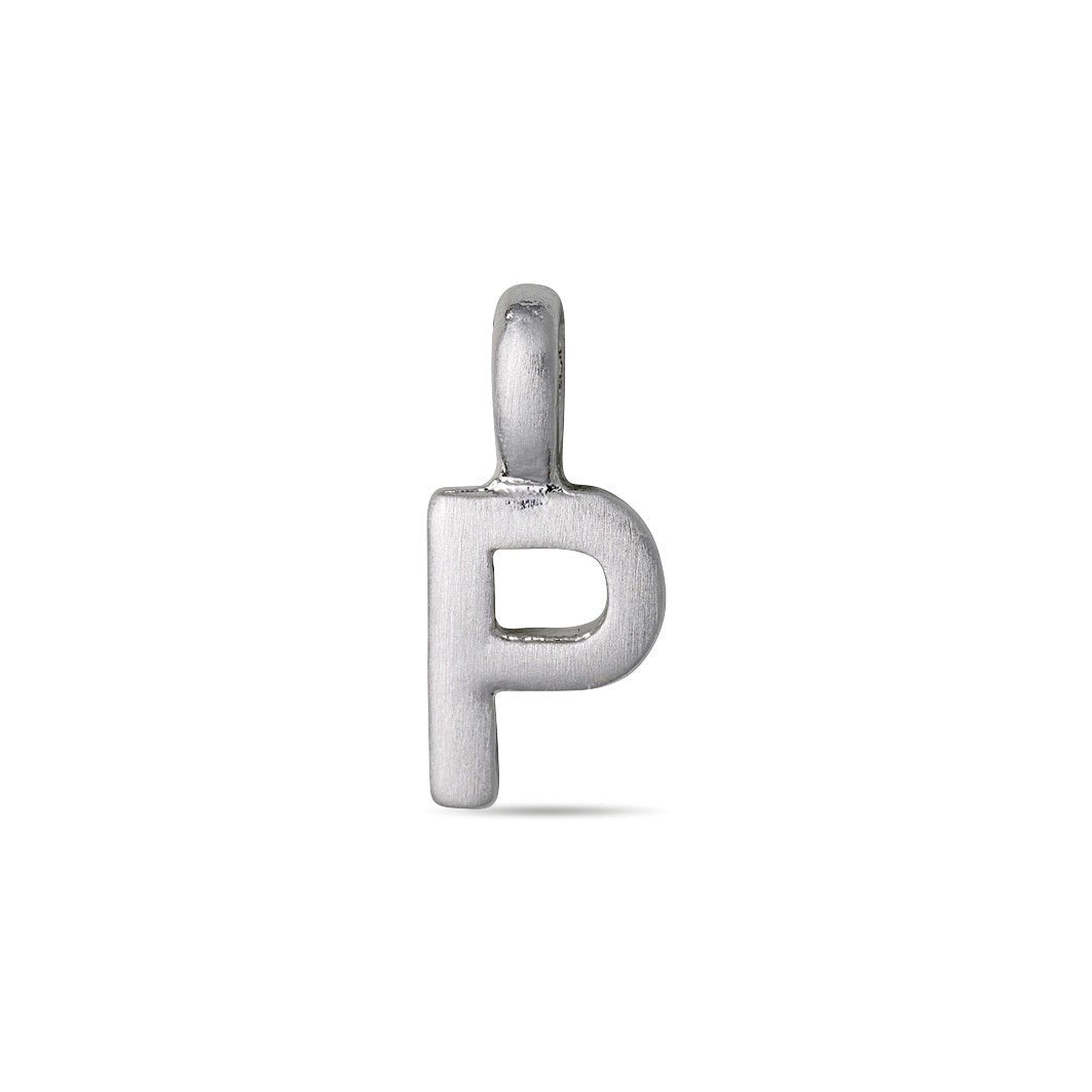 Pilgrim Pendant small Letter silver plated - PILGRIM