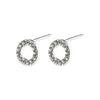 Pilgrim Tessa Crystal Stud Earrings - PILGRIM